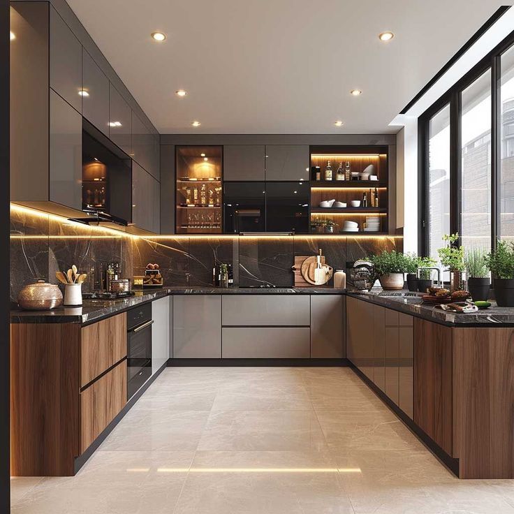 Noirwood Luxe Kitchen