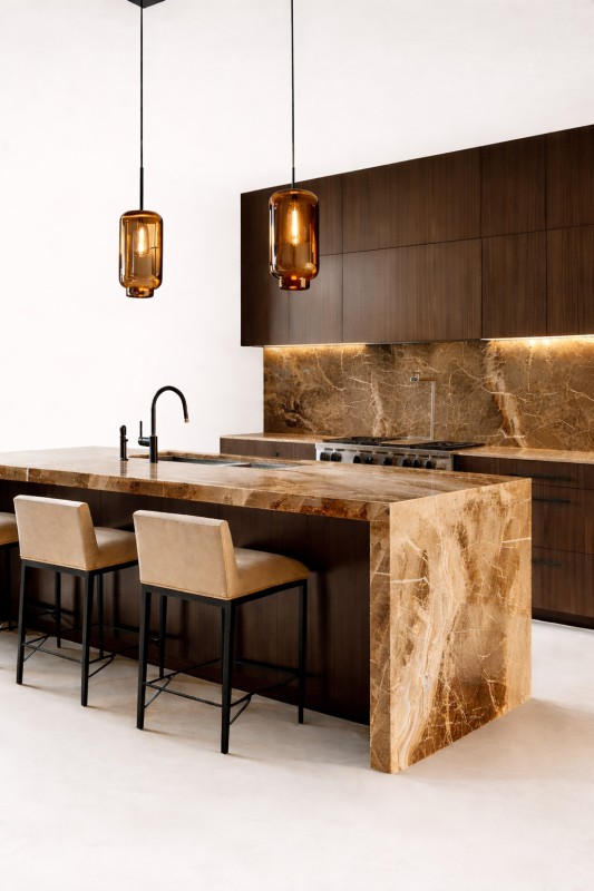 Amber Vein Kitchen
