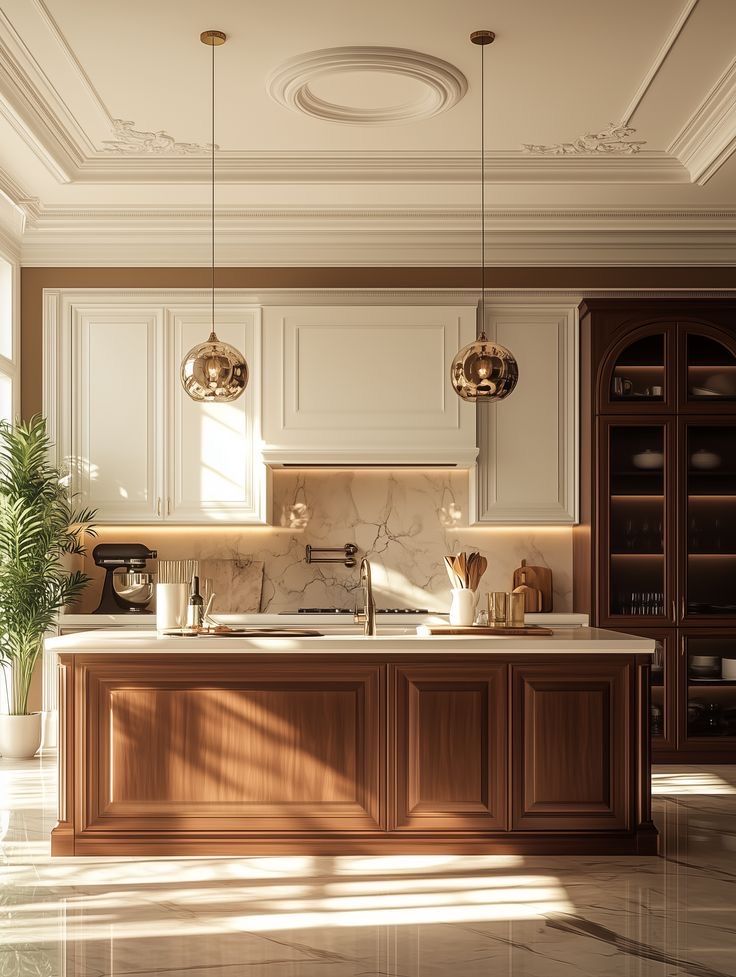 Regal Walnut Kitchen