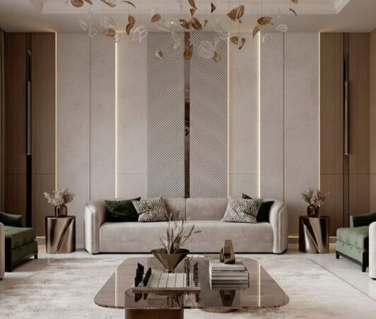 The Sandstone Living Room