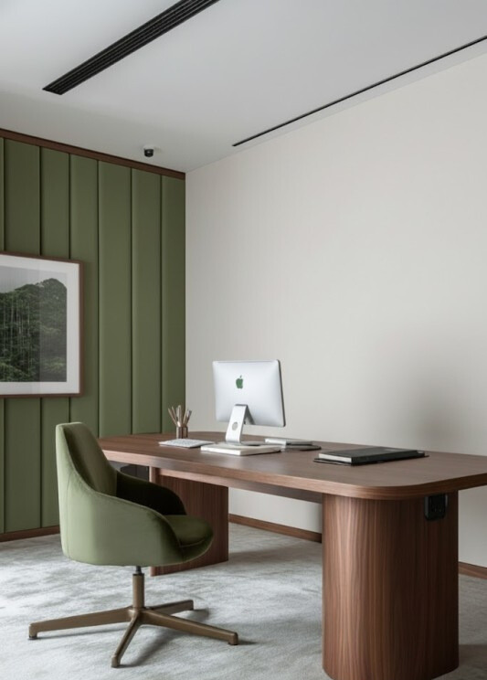 Moss & Walnut