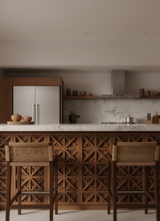 Woven Oak Kitchen